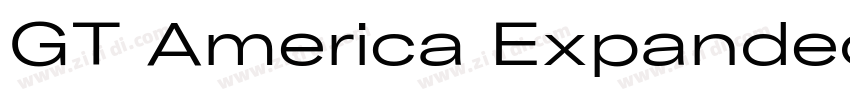 GT America Expanded字体转换 GT America Expanded字体转换